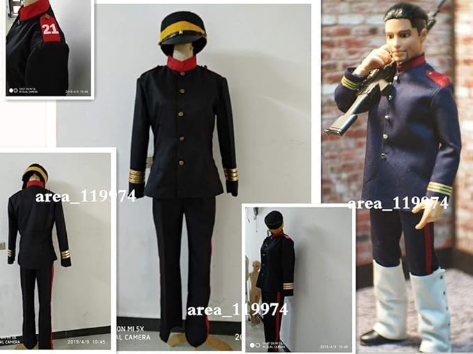 Amazon Wr Mch ゴールデンカムイ 尾形百之助 軍服 コスプレ衣装 帽 男性 M コスプレ 仮装 通販