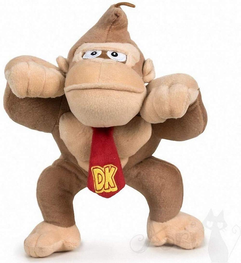 WHITEHOUSE LEISURE Super Mario Bros Donkey Kong Plush 26 cm Quality Super Soft