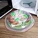 Microwave plate cover, prevent food splatter cover, product -Magnetic adsorption function. safe convenient with steam vent(green)