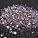 Flatback Glass Crystals Rhinestones for Nails AB Gems Stones Beads Nail Art Rhinestones for Decoration Accessories Crafts Eye Makeup Clothes Shoes (SS20)