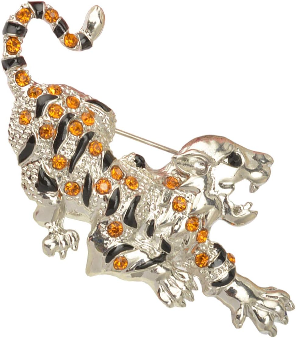Fiona Jolin Tiger Leopard Corsage Brooch Pin