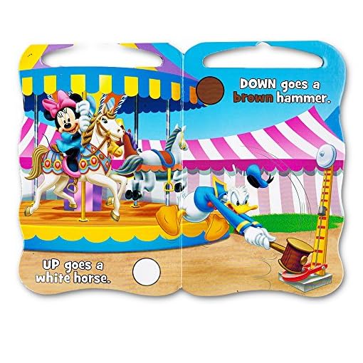 Disney Mickey Minnie Mouse Board Books Set for Kids Toddlers Bundle -- Pack of 8 Disney Books (6 Board Books, 2 Soft Cover Books) - Image 6