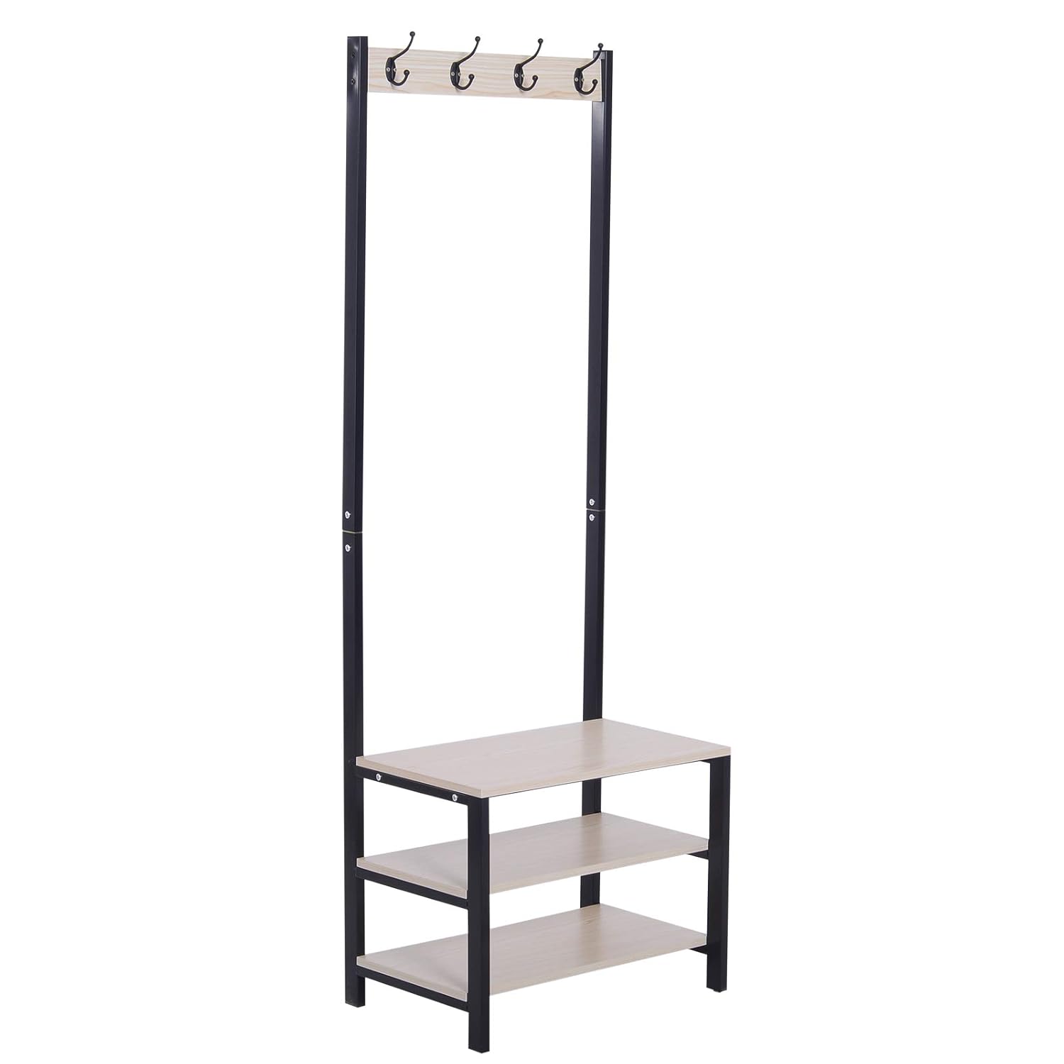 Best Shoe Bench With Coat Rack And Mirror