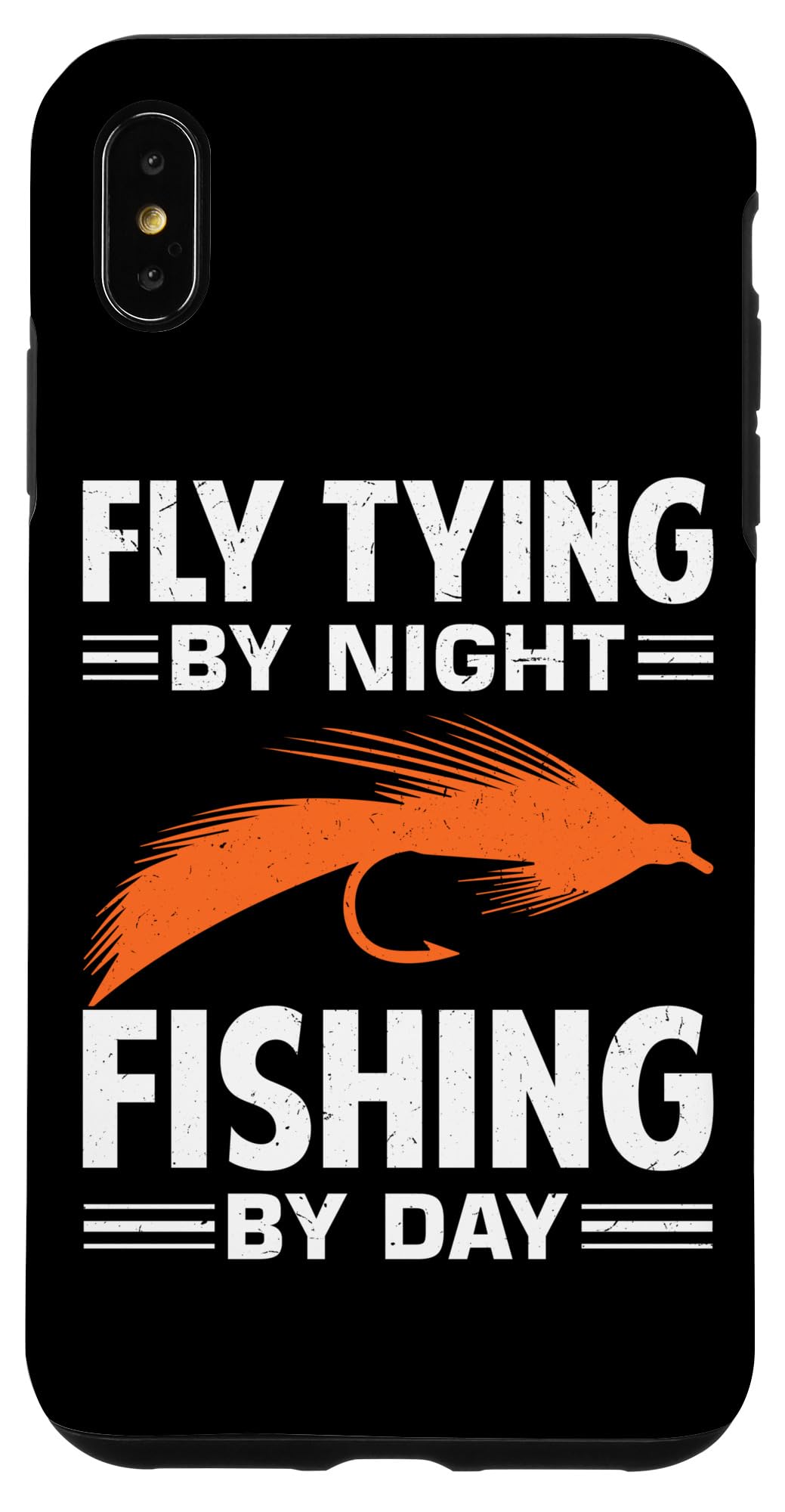 Funny Fly Tying Pun Case for iPhone XS Max — image 1