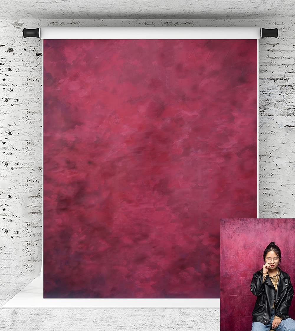 Kate 2x3m Red Abstract Photo Background Portrait Texture Microfiber Backdrops Studio Photography Props