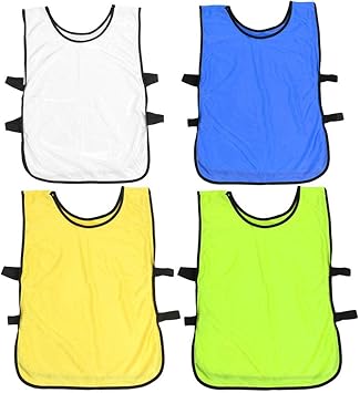 Amazon ビブス 大人用 トレーニングビブス バスケットボールベスト 軽量 吸汗速乾 グリーン Vgeby1 ゼッケン ゲームベスト