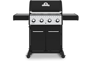 Broil King 865254 Crown 420, Liquid Propane (LP), Black
