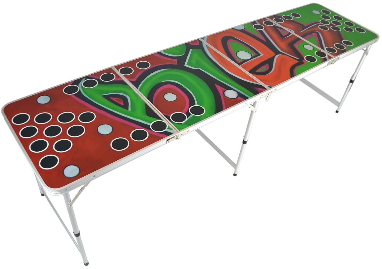 Beer Pong Tisch Premium Graffiti Design Beer Pong Table