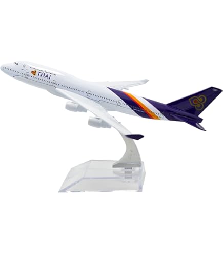 Thailand A380 Flugzeugmodell 1/400 - Detailliertes Sammlerstück