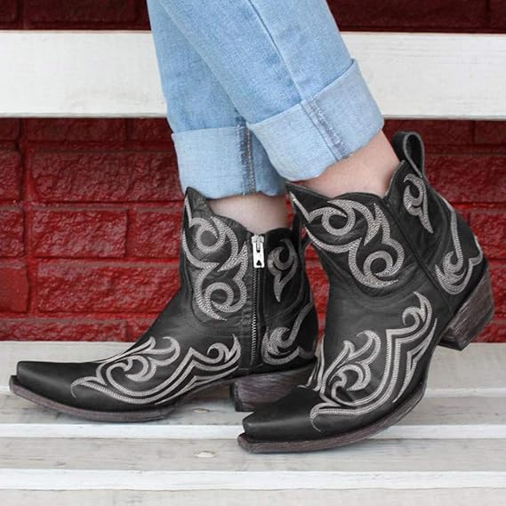 botas cortas vaqueras para mujer