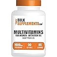 BulkSupplements.com Multivitamin for Women Softgels - Women's Multivitamin with Iron, Multimineral Supplement, with Fish Oil - Gluten Free, 1 Softgel per Serving, 90 Count (Pack of 1)