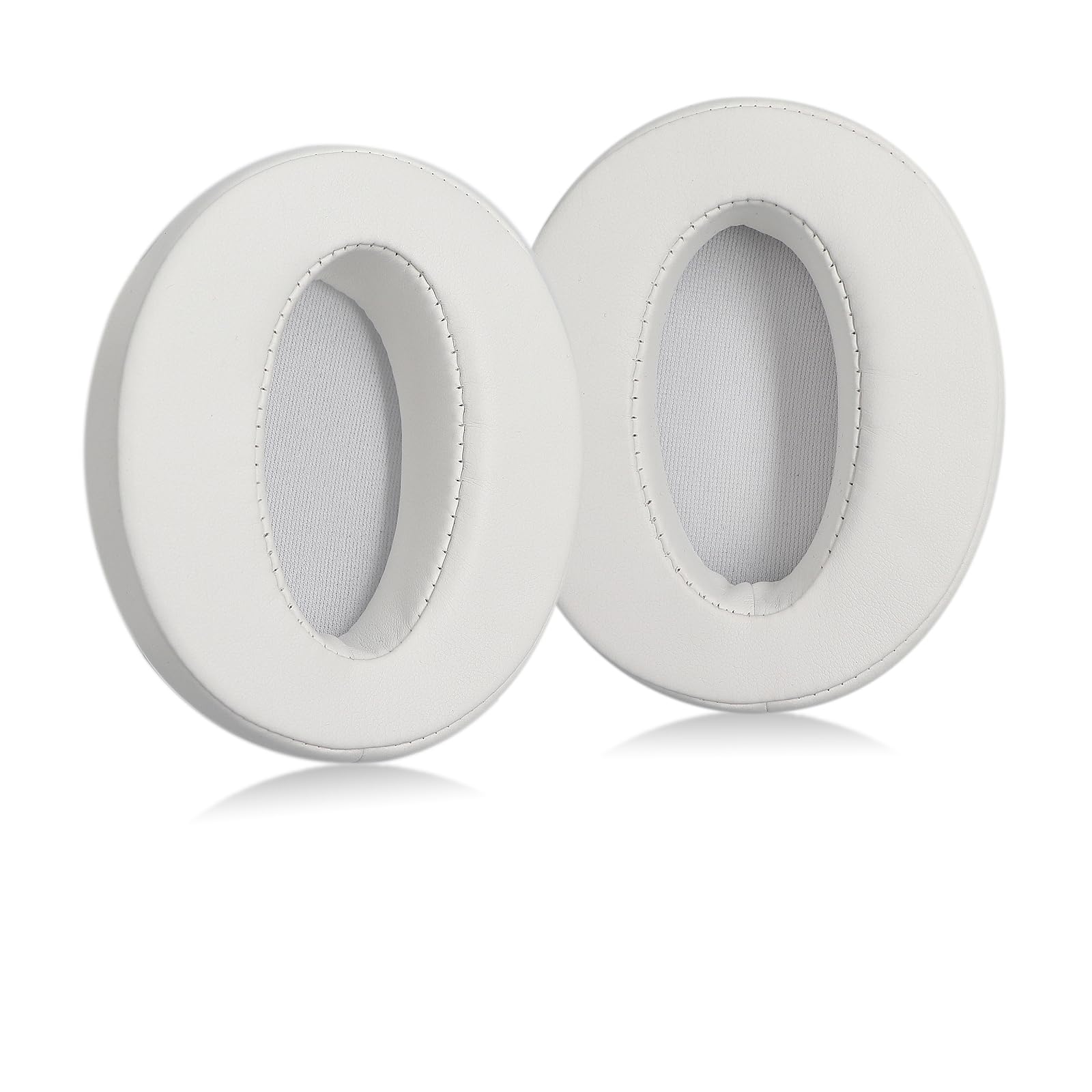 SINOWO Replacement Earpads Cushions Compatible with Sennheiser HD 4 Series Headphones, Protein Leather-White