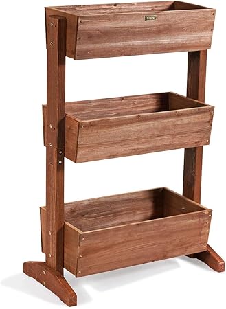 Amazon Com 3 Tier Raised Garden Bed Vertical Free Standing