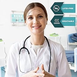 SAFEKO Hair Nets 144 PCS, Individually