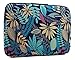 KAYOND Canvas Water-Resistant for 15-15.6 Inch Laptop Sleeve Case Bag (15-15.6 Inches, Forest Series Bule)