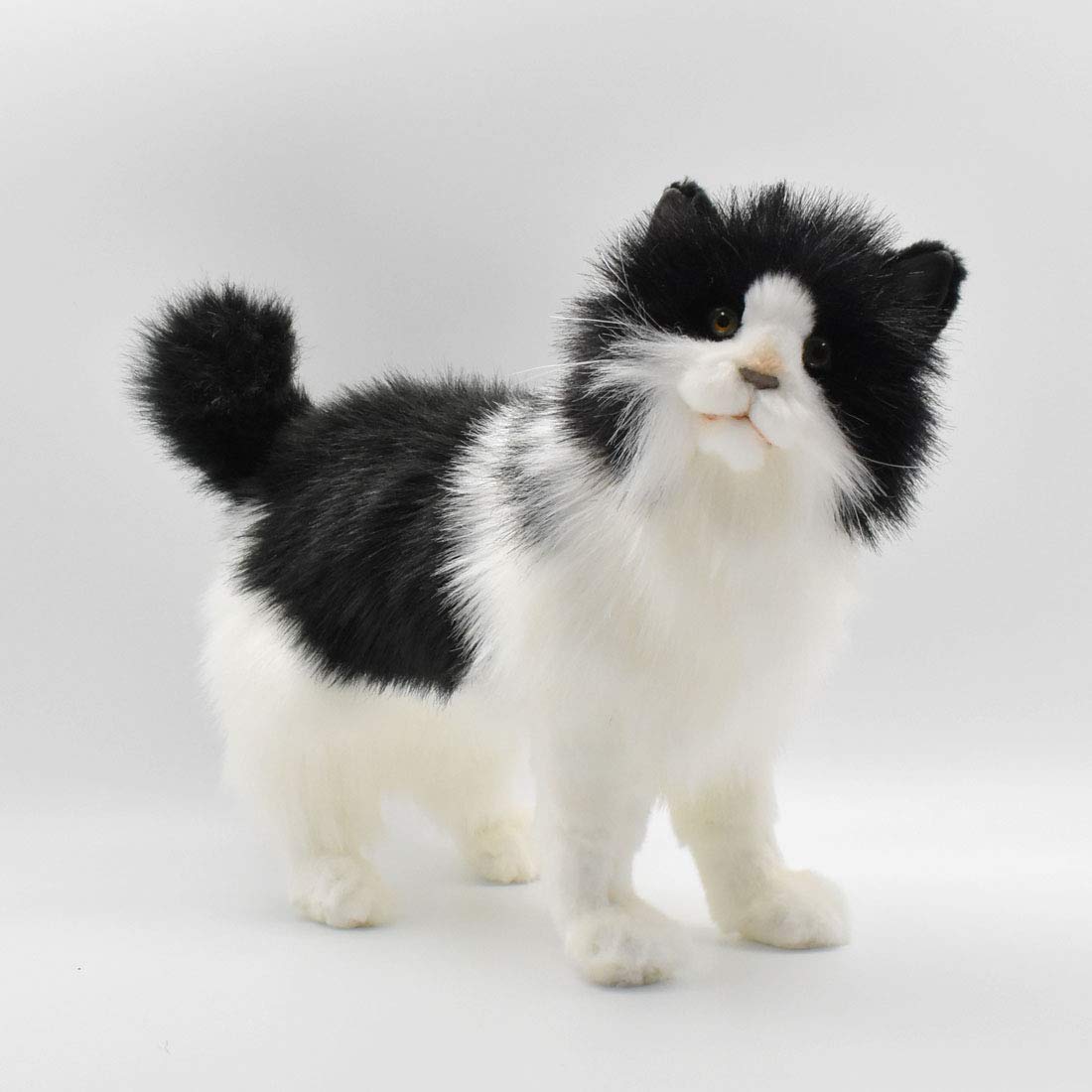 Hansa Cat Plush Black White Amazon In Beauty
