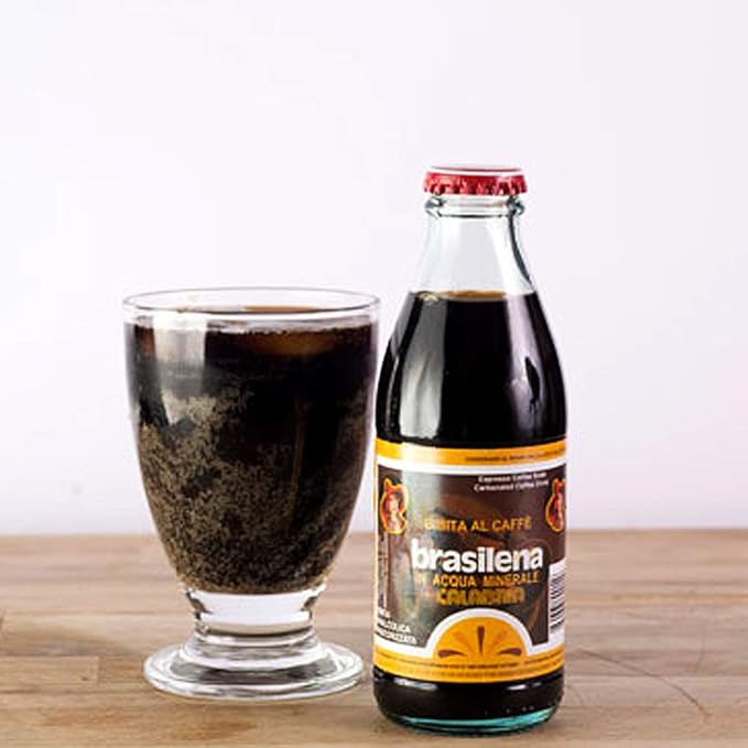 Brasilena Gassosa al Caffè Calabrese in acqua Calabria 30 Bottiglie da 18cl Prodotti Tipici Calabresi: Amazon.it: Alimentari e cura della casa