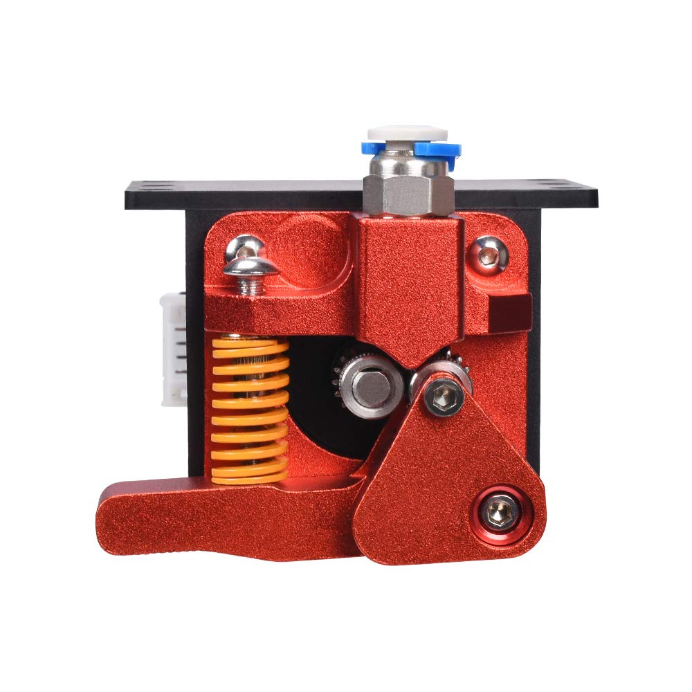 BZ 3D Ender 3 Dual Gear Extruder,Dual Drive Metal Extruder for Ender 3 V2/Pro/Ender 5/Plus/CR-6 SE/Ender 3 Neo/Max Neo/CR10/10S/CR10S Pro 3D Printer Extruder.(Motor Shaft>20mm)