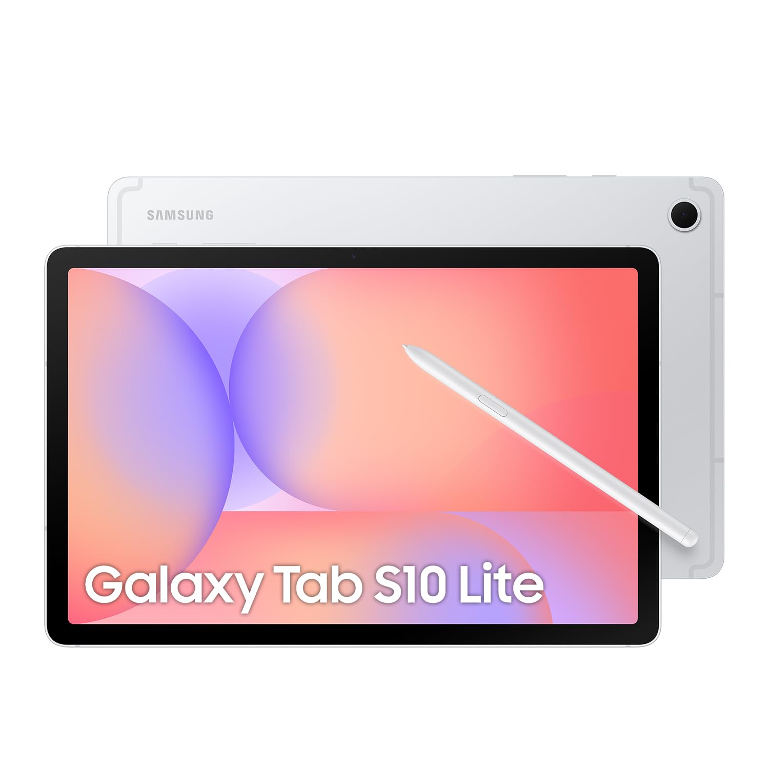 Samsung Galaxy Tab S10 Lite AI Tablet, Android Tablet, 6 GB RAM, 128 GB Memory, 27.7 cm/10.9 Inch Display with 90 Hz, Includes S Pen, Wi-Fi, Silver