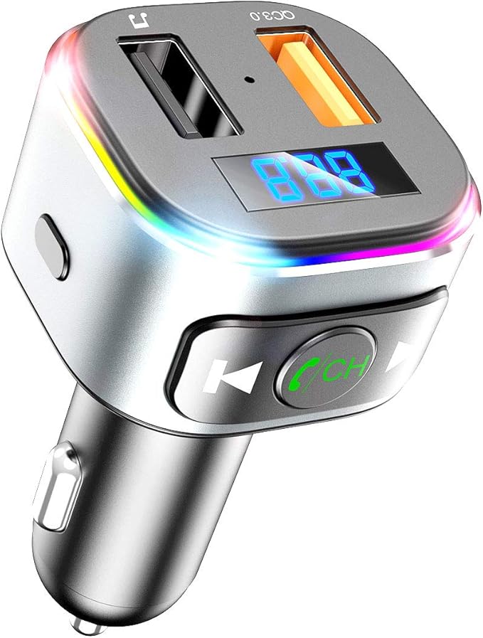 Amazon btfreq handsfree car kit with fm transmitter daysmokasin