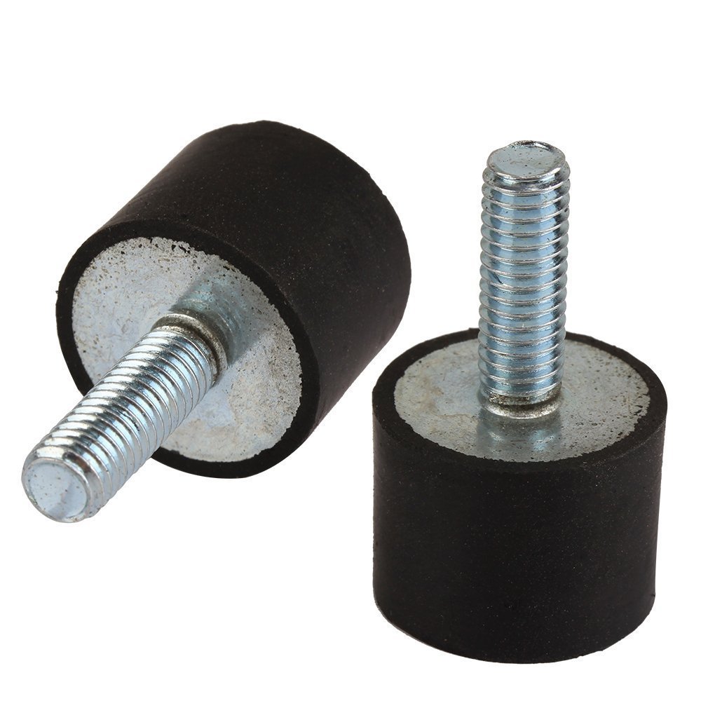 cnbtr VE M6 20 x 15 mm rosca macho de goma anti vibración ...