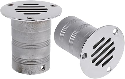 Dovewill 2 Pieces Marine Grade Stainless Steel 2 Boat Deck Floor