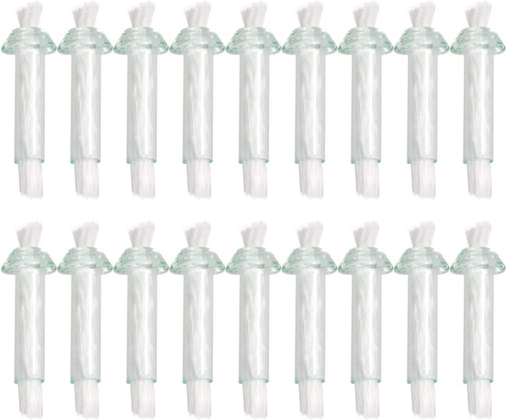 BESPORTBLE 20pcs Glass Wick Replacement Fiberglass Tiki Torch Wicks Insert lamp Wick for Oil