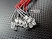 Boesch Built Qty 10- LED Lights- 3mm, 5mm, 8mm, 10mm pre Wired 12 Volt LEDs- 12V White, Red, Blue, Orange, Green (5mm, Green)
