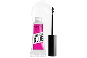 NYX PROFESSIONAL MAKEUP The Brow Glue, Extreme Hold Eyebrow Gel – Clear
