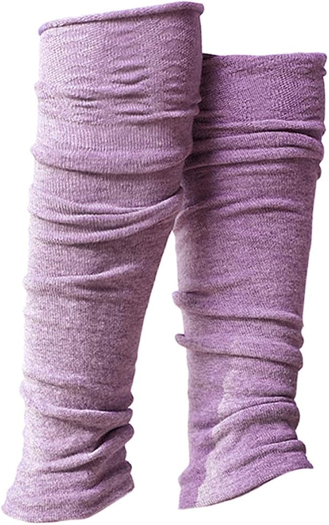 Sharplace Slouchy Long Gym Yoga Dance Footless Leg Warmers for Womens