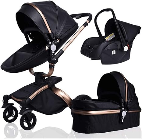 leather pram