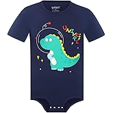 Landofgenie Mens Onesie Pajamas Short Sleeve Romper One Piece Bodysuit Sleepwear Tops Cute Print Onesie - Dinosaur Neil
