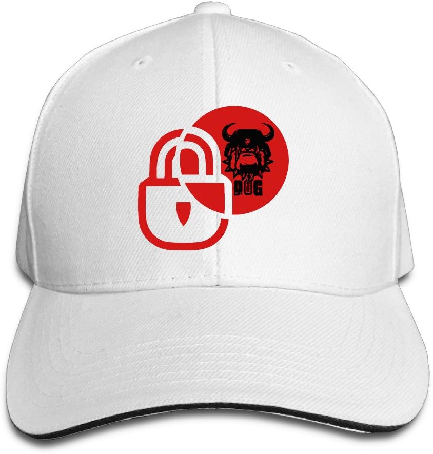 DCM500 Dog Lock Made From 100% Cotton. 3.5 Inches High. Baseball-caps Gifted For Both Men And Women. Hand Washable.