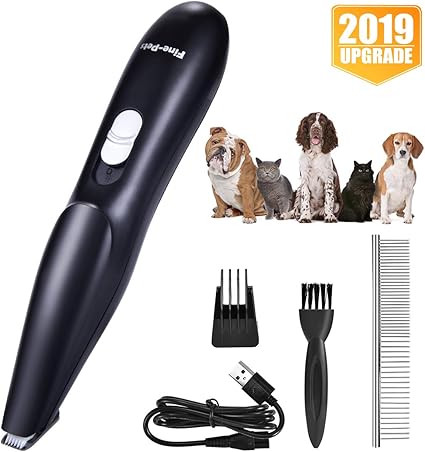 Amazon Com Visson Dog Clippers Dog Grooming Kit For Small Dogs