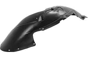 ALMULOO Front Fender Liner Inner Compatible with 2001-2007 Chevy Silverado/GMC Sierra 2500 HD 3500 Replacement for 15268589 15132711 GM1248165 GM1249165