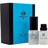 RawChemistry For Her Pheromone Infused Women's Perfume, 1.5 oz | Two-piece women's perfume set with a 1 oz bottle and 0.5 oz perfume for layering at home or on the go.