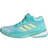 adidas Womens Crazyflight 6 Mid Indoor Volleyball Volleyball Sneakers Shoes - Blue