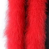 2 Yards Fluffy Marabou Feather Boa for Crafts Wedding Party Christmas Tree Decoration 22 Grams