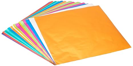 Aitoh Cf 6 Foil Origami Paper 975 Inch By 975 Inch 18 Pack