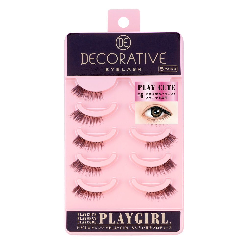 Sho-bi Decorative Eyelash Play Girl Cute No.6