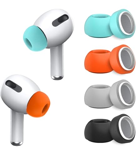 Apple - AirPods Pro +Ear Tips 4pack（M）のセット Amazon.com: (4-Pairs) EarTips for Airpods Pro & Pro 2nd Gen