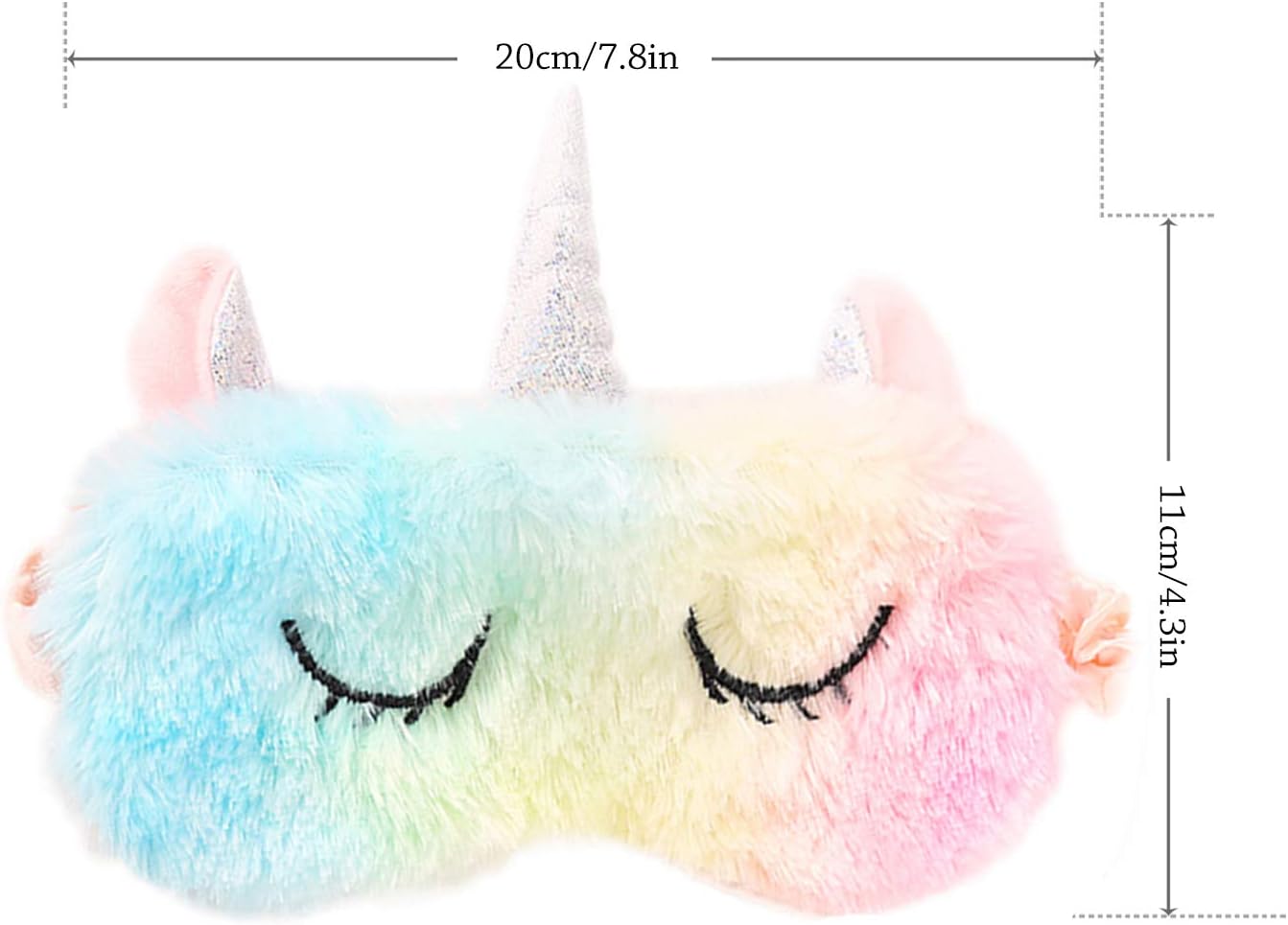 Kids Sleep Mask,Aniwon 4 Pack Cute Eye Mask for Sleeping Unicorn Sleep Mask Night Blindfold Bed Eye Covers Sleep Mask for Women Girls Kids Favor: Health & Personal Care