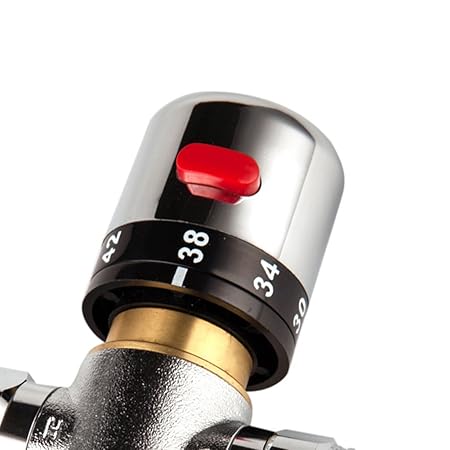 Majome Thermostatic Mixing Valve Adjust Temperature Control