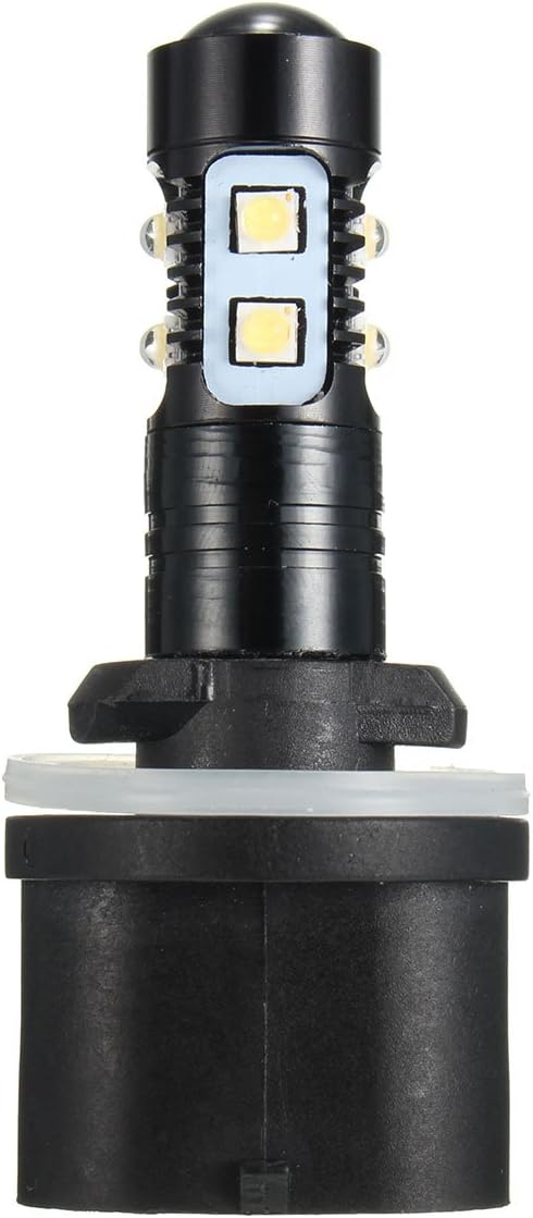 MASUNN 50W 6000K 880 893 892 Crystal White Led Projector Fog Driving Light Drl Bulbs