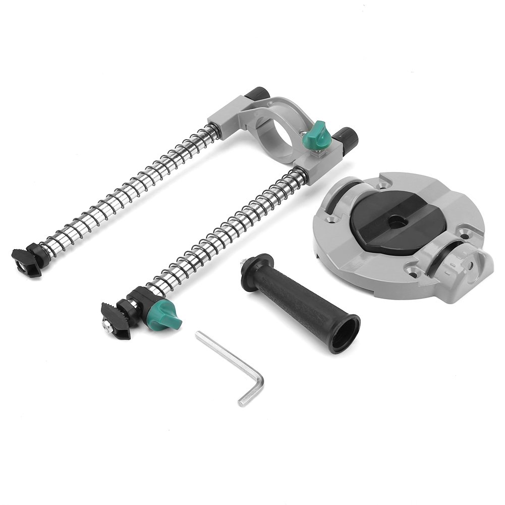 Taidda Adjustable Angle Drill Holder Guide Stand, Electric Drill Holder Guide Stand Positioning Bracket