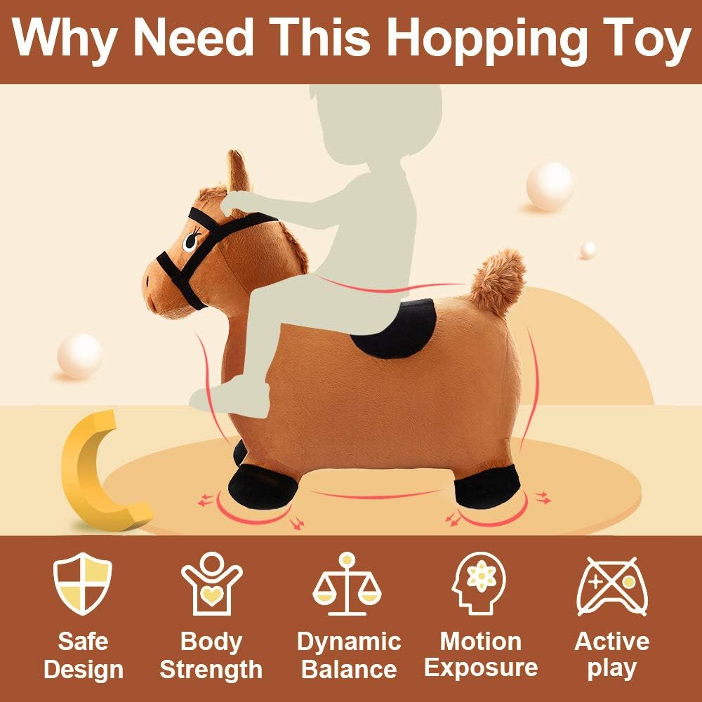 iplay ilearn hopping horse