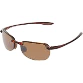 Maui Jim Polarized Men's and Women's Sandy Beach Rimless Sunglasses