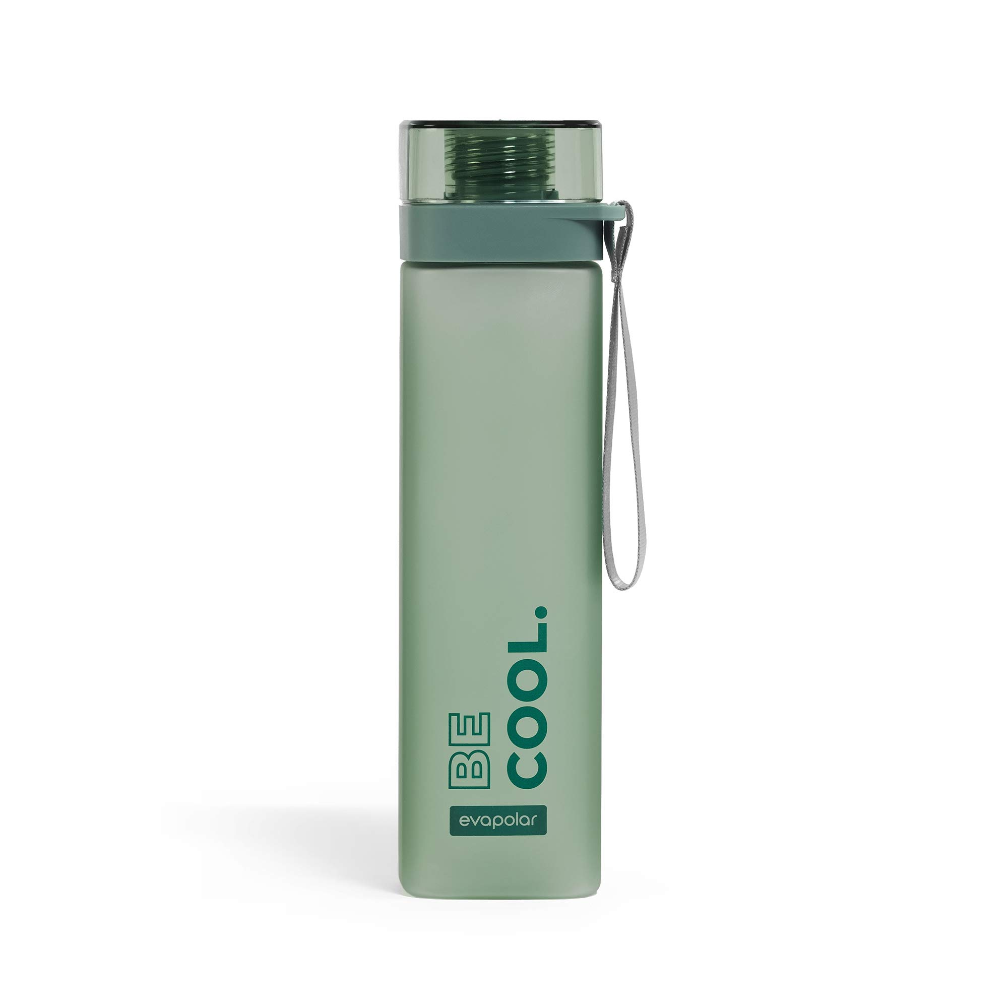 Evapolar evaBottle Wasserflasche aus Tritan-Plastic, BPA-frei, auslaufsicher, 0.7 L