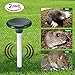 KVD Solar Mole Repeller Gopher Snake Repellent Sonic Spike (2 Pack)