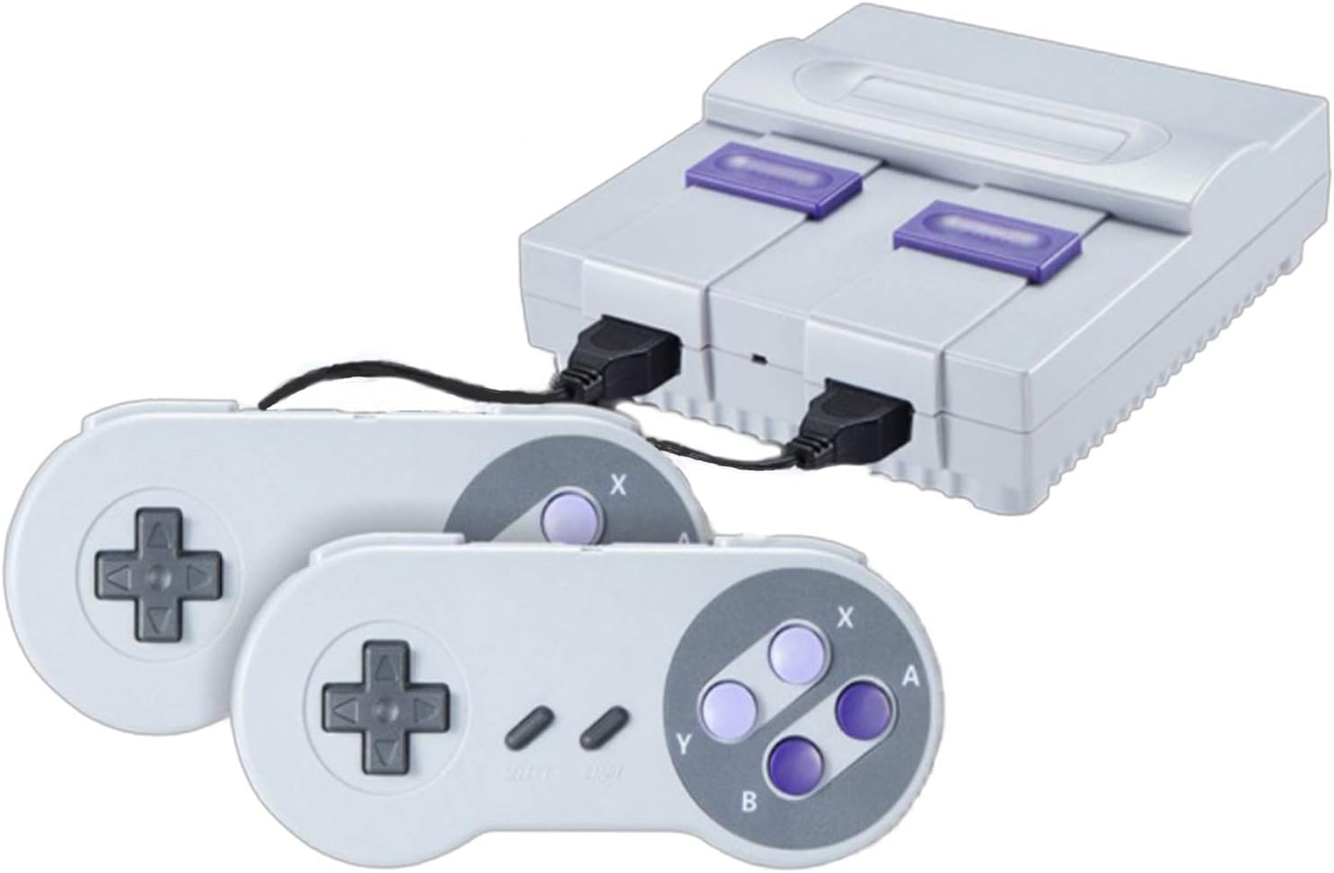 Infityle Retro Game Console with 2 Classic Controllers, HD Output 8-bit Built-in 821 Games: Computers & Accessories